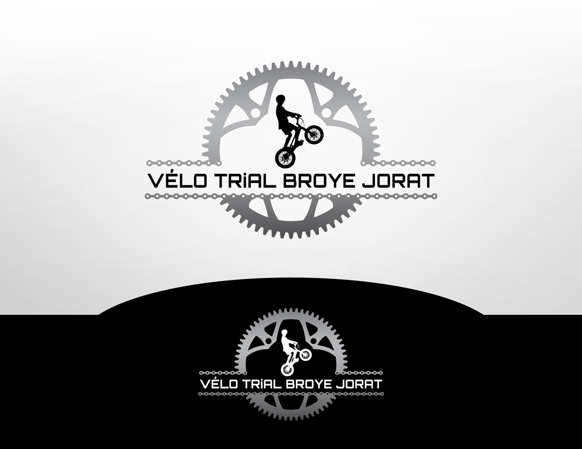 Logo-Design von BlacknWhite Konzept für Vélo Trial Broye Jorat | Design #13211844
