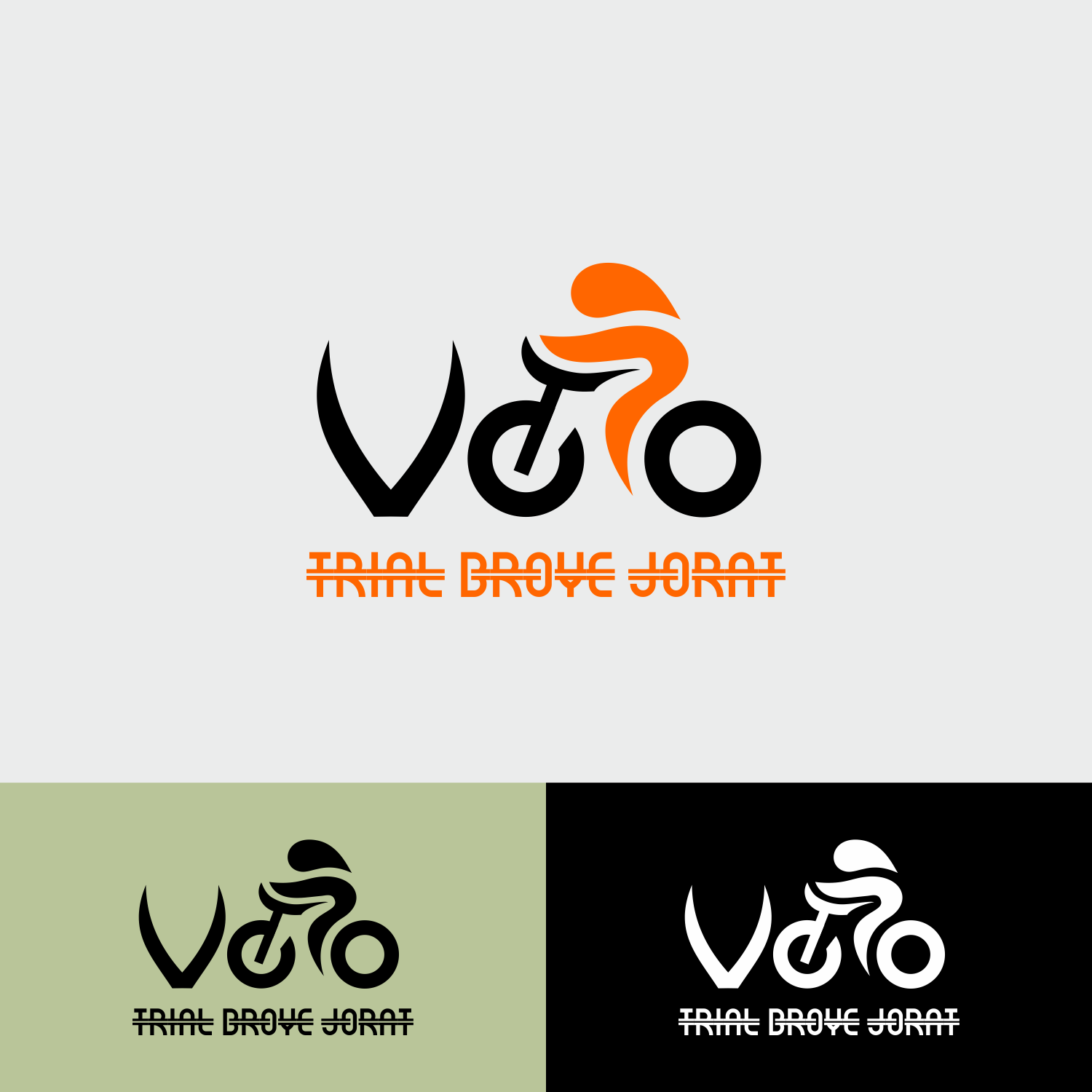 Logo Design by desingman for Vélo Trial Broye Jorat | Design #13196641