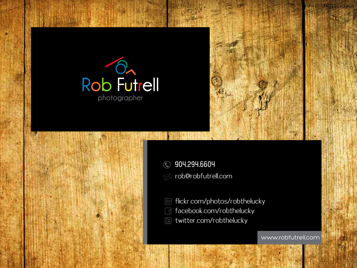 Business Card Design by Murugeshdecign for Photos by Futrell | Design #527264