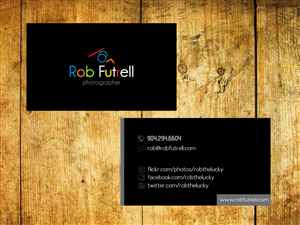 Business Card Design by Murugeshdecign for Photos by Futrell | Design: #527264