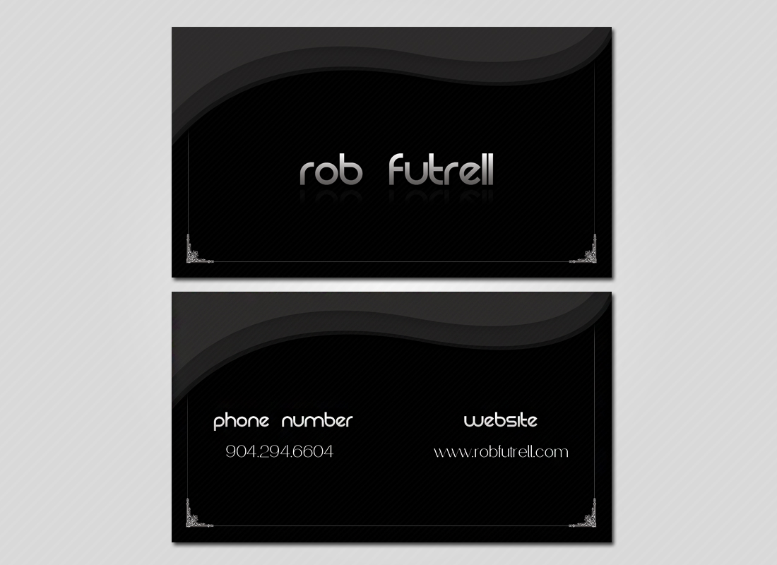 Business Card Design by JR designs for Photos by Futrell | Design #526341