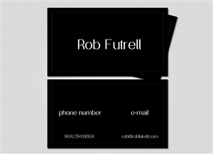 Business Card Design by JR designs for Photos by Futrell | Design #526723