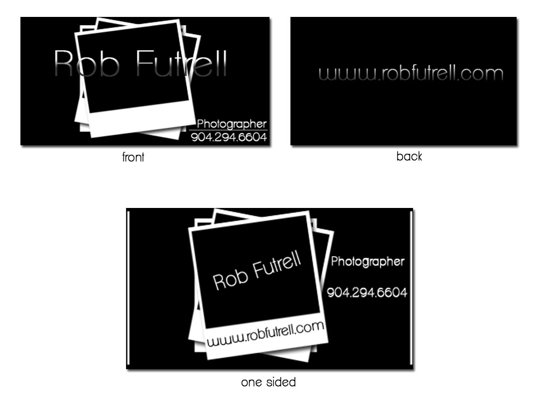 Business Card Design by JessicaGDesigns for Photos by Futrell | Design #527494