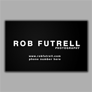 Business Card Design by glndkat for Photos by Futrell | Design: #526263
