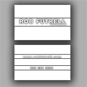 Business Card Design by glndkat for Photos by Futrell | Design: #526607