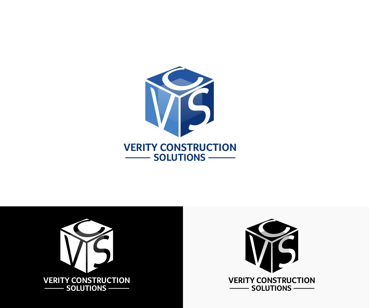 Logo Design by Maher Sh for Verity Construction Solutions | Design #13122997