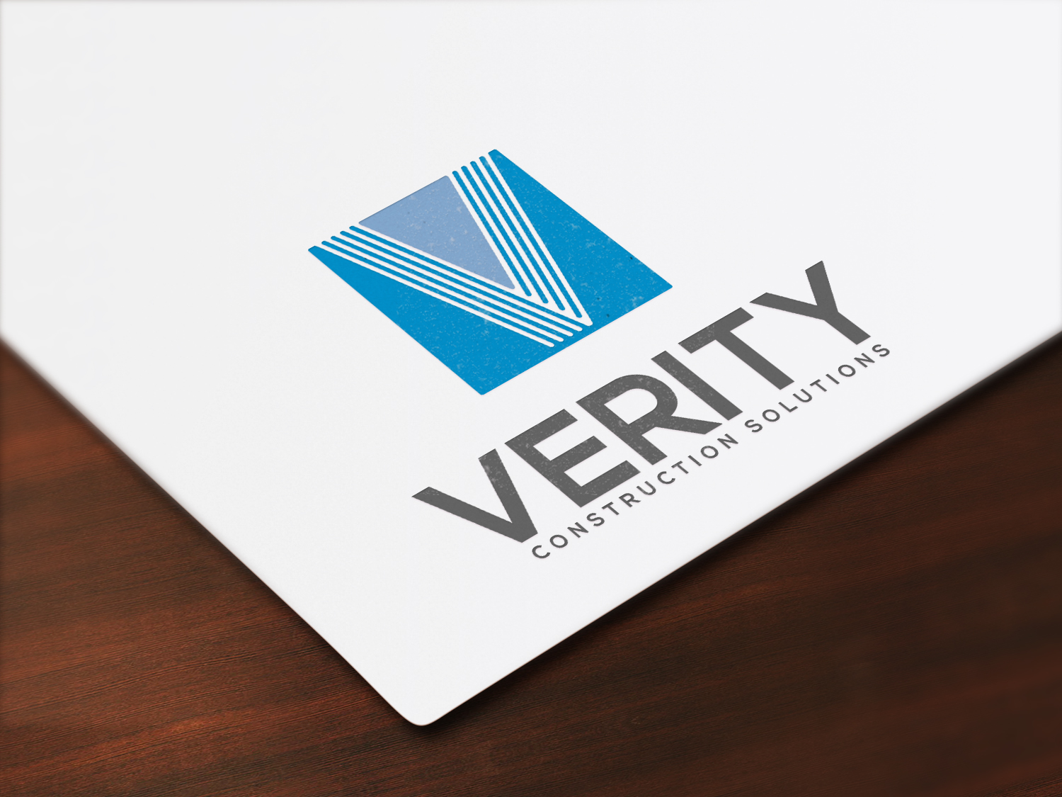 Logo Design by IMD-HUB for Verity Construction Solutions | Design #13108434