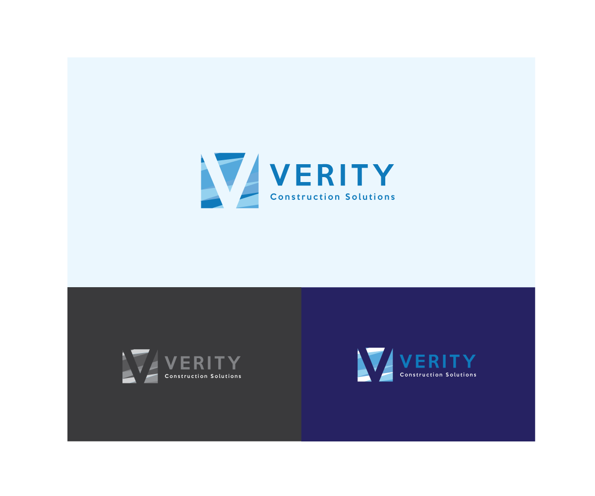 Logo Design by Sunny for Verity Construction Solutions | Design #13100597