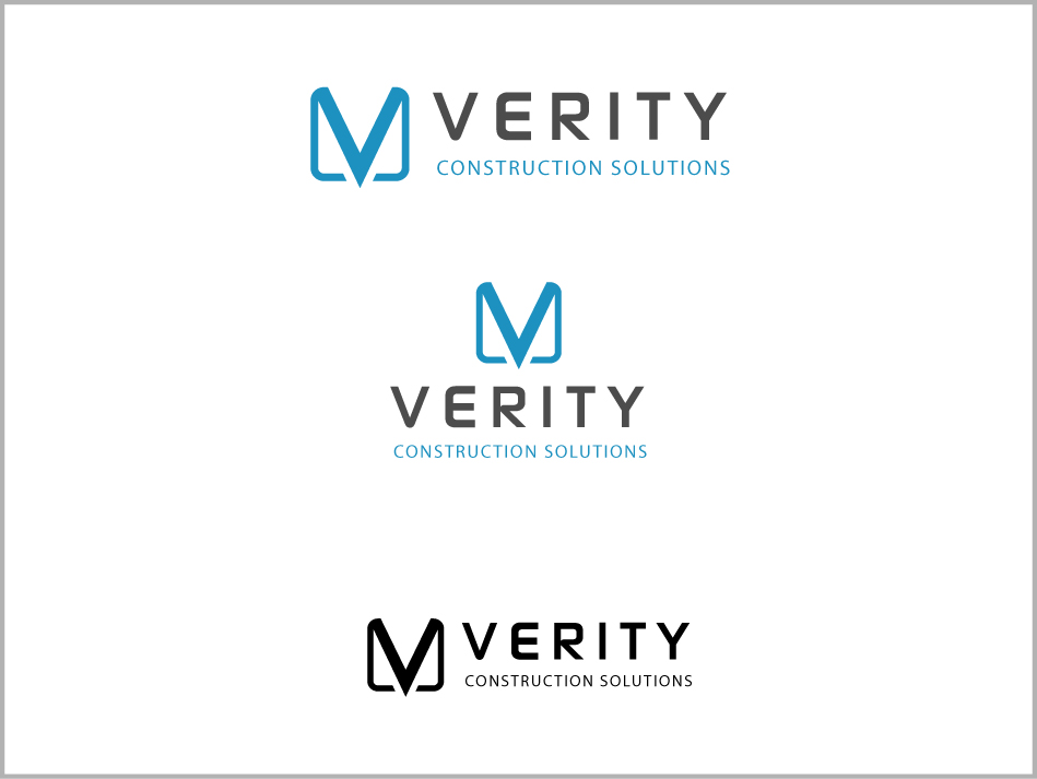 Logo-Design von Titudesign für Verity Construction Solutions | Design #13140926