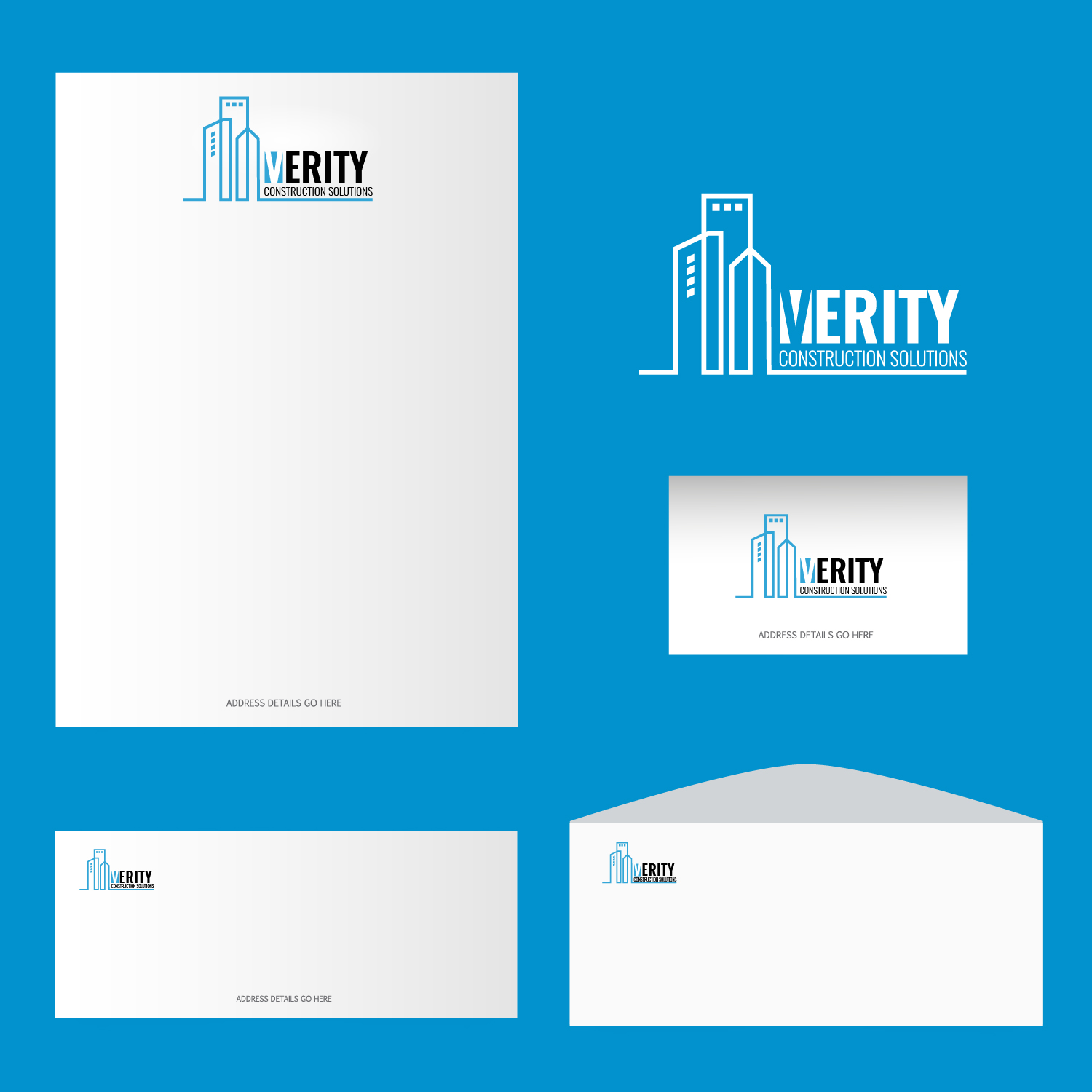Logo Design by Flooz for Verity Construction Solutions | Design #13101050