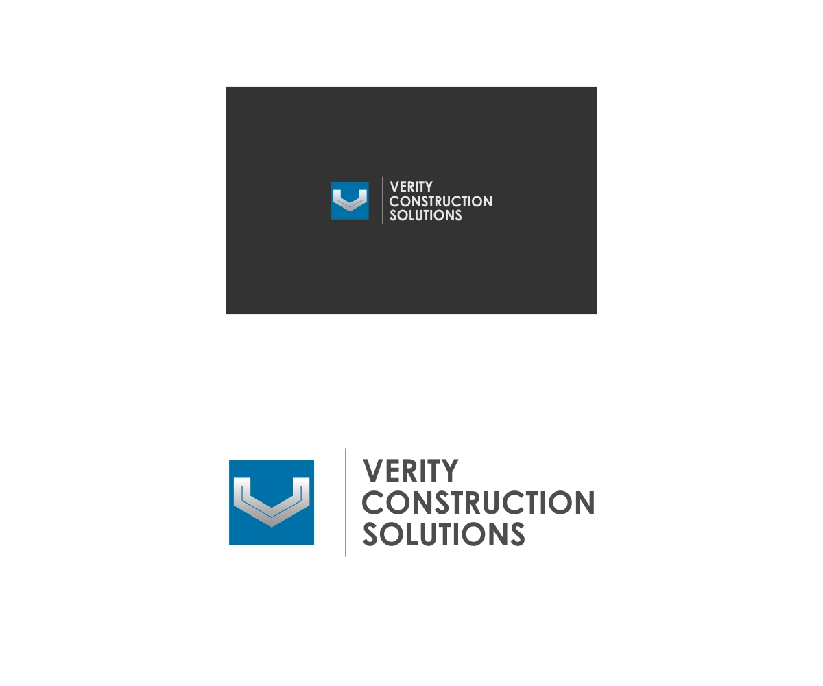 Logo Design by bgsmrta for Verity Construction Solutions | Design #13107804