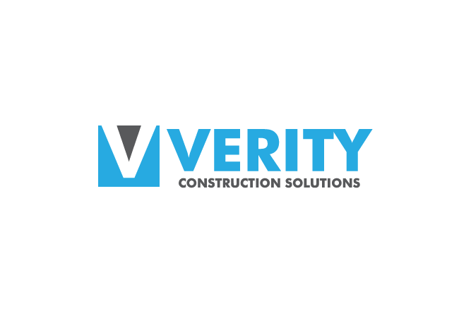 Logo Design by Turn Digital for Verity Construction Solutions | Design #13105347