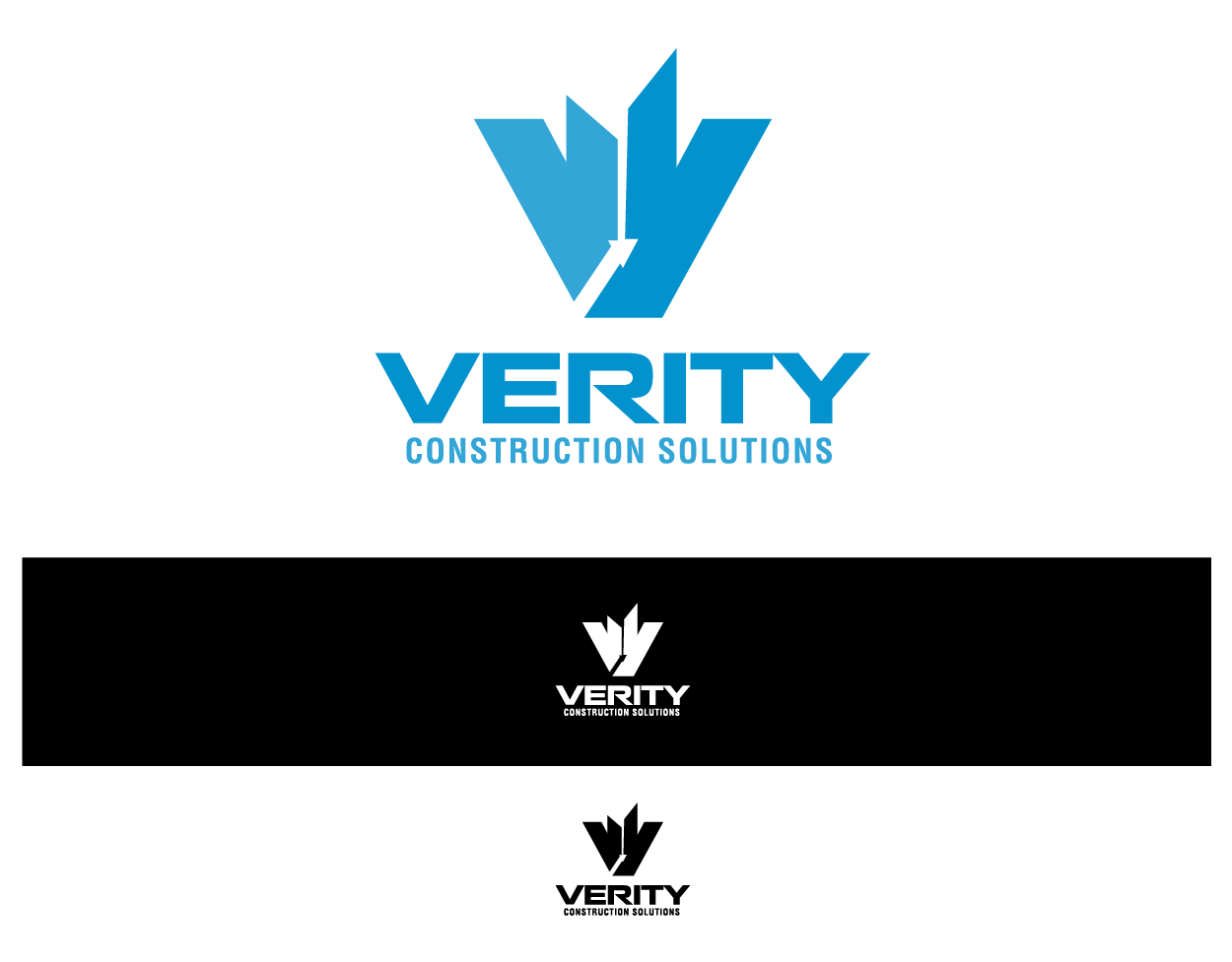 Logo Design by Turn Digital for Verity Construction Solutions | Design #13105536