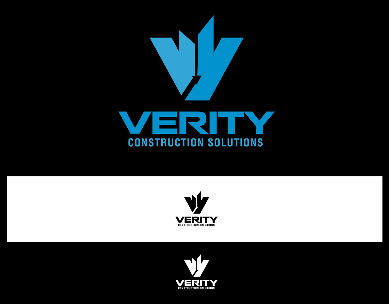 Logo Design by Turn Digital for Verity Construction Solutions | Design #13105537