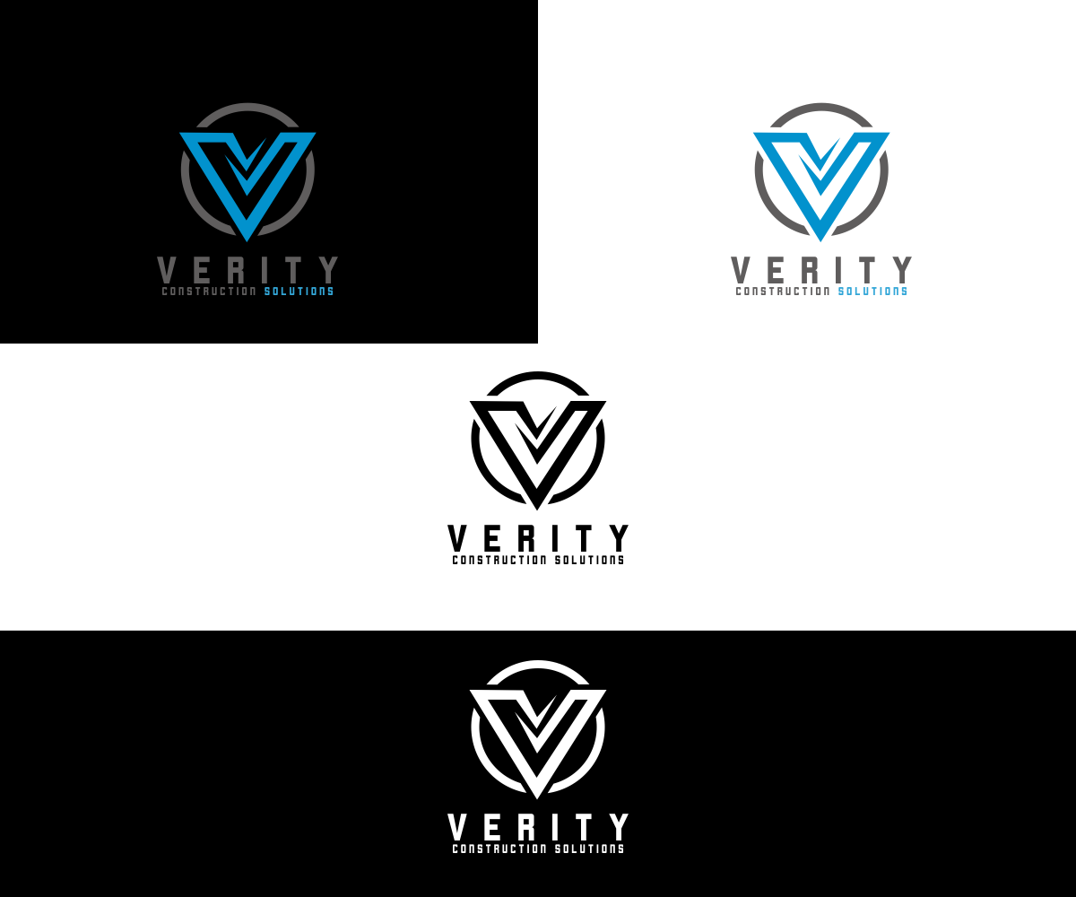 Logo Design by arzaen for Verity Construction Solutions | Design #13139975