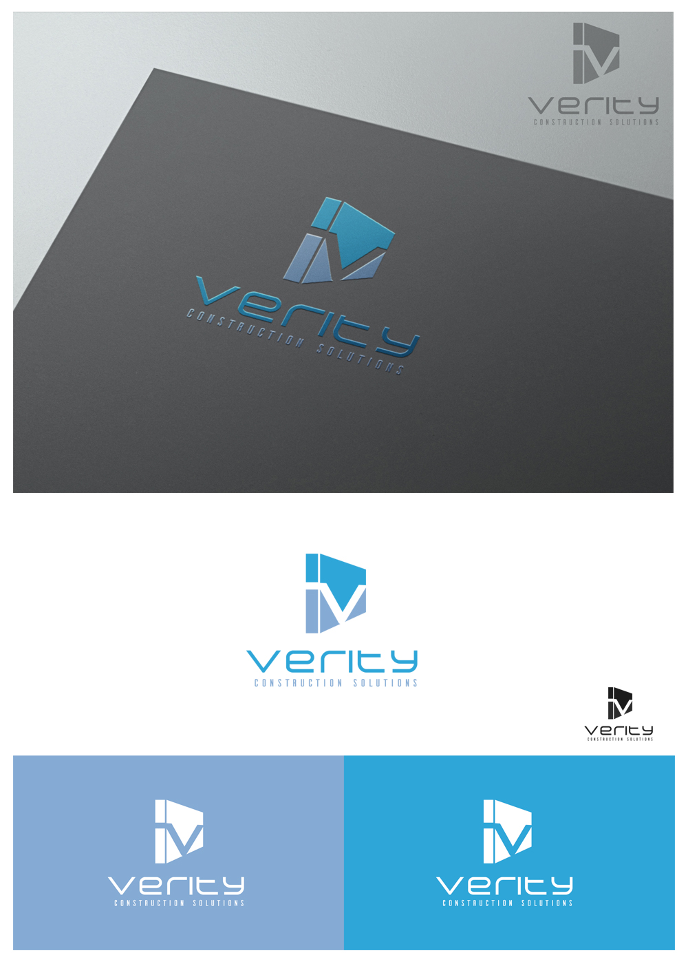 Logo Design by goranvisnjic82 for Verity Construction Solutions | Design #13099759