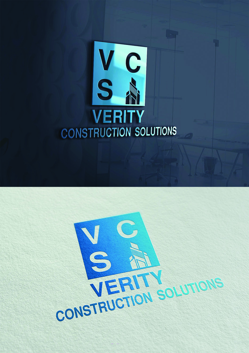 Logo Design by NAVENDU SHARMA for Verity Construction Solutions | Design #13119595