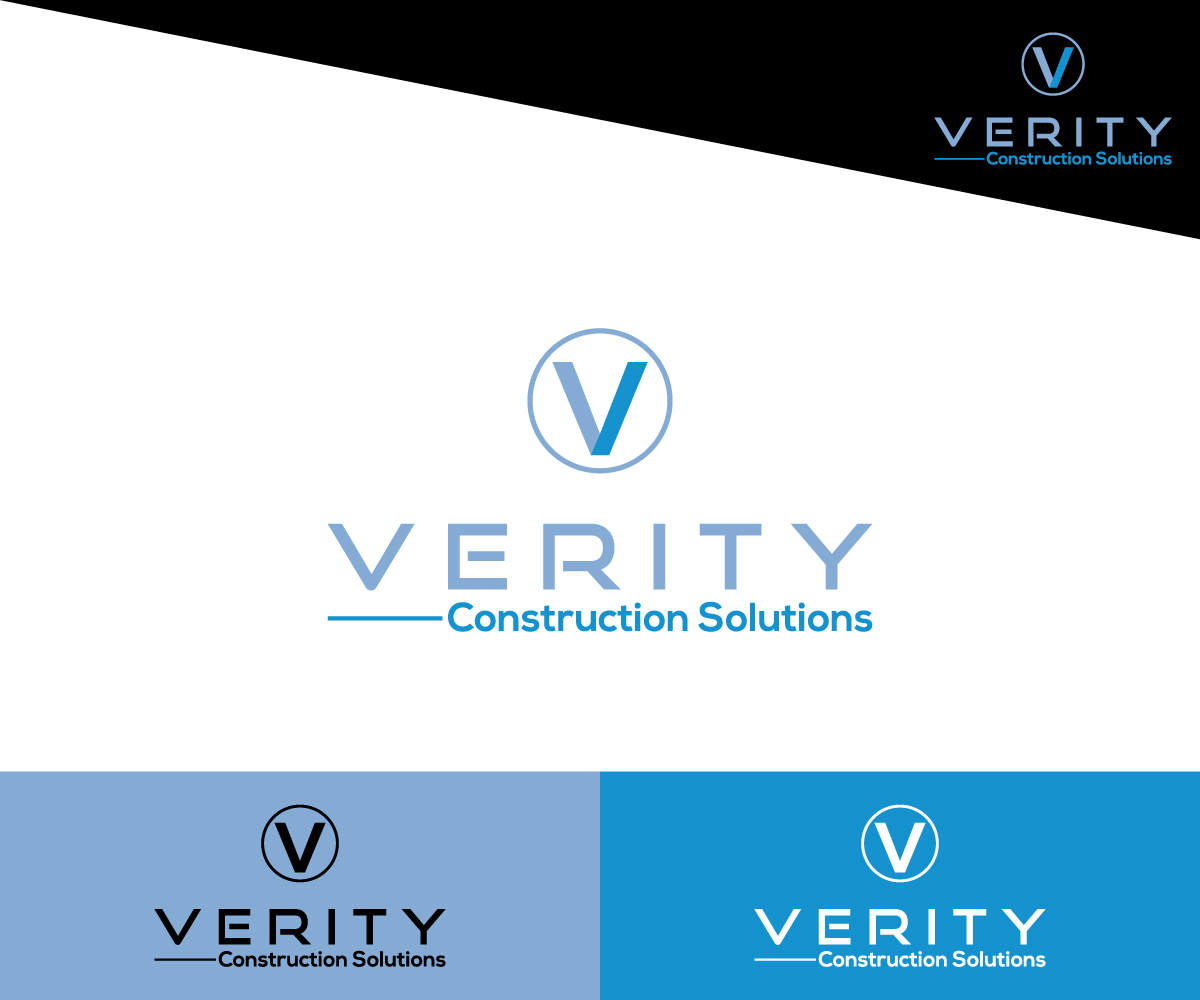 Logo Design by J0k3r for Verity Construction Solutions | Design #13101416