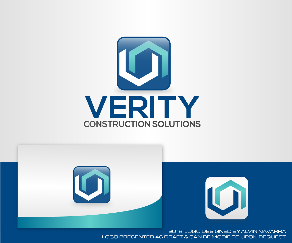 Diseño de Logo por alvinnavarra para Verity Construction Solutions | Diseño #13102003