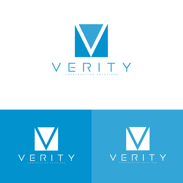 Logo Design by DesignDUO for Verity Construction Solutions | Design #13137189