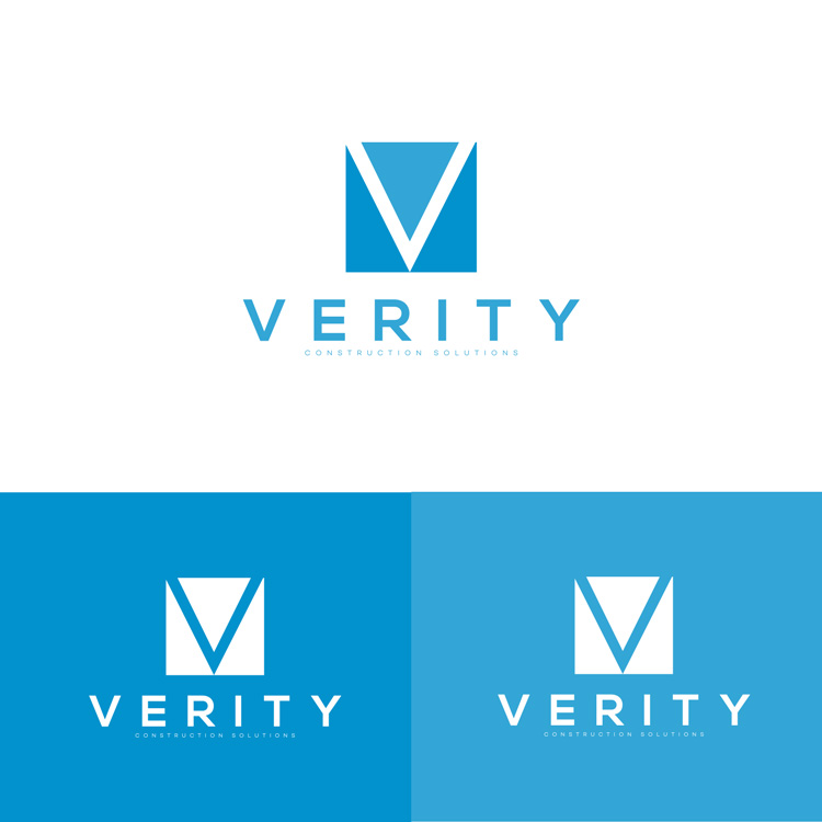 Logo Design by DesignDUO for Verity Construction Solutions | Design #13137229
