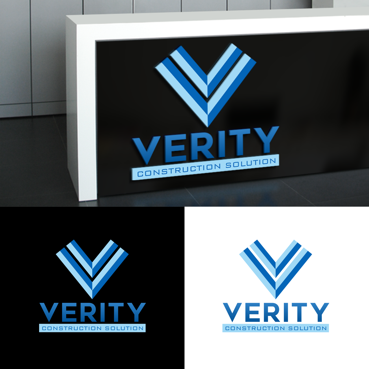 Logo Design by sonny.scarlet for Verity Construction Solutions | Design #13121045