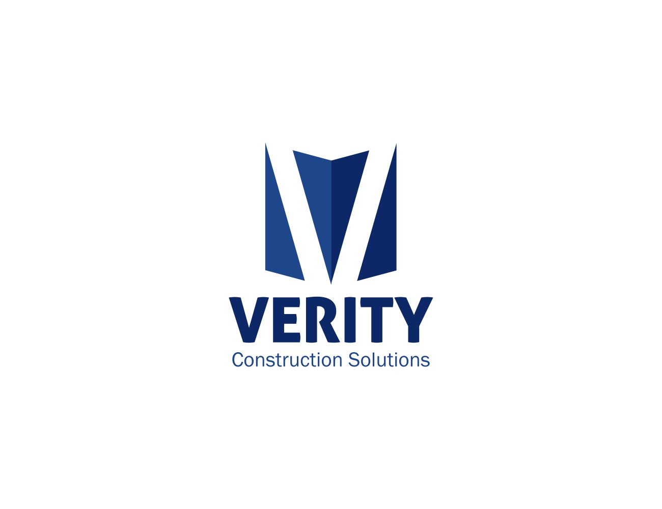 Logo Design by MOH Studio for Verity Construction Solutions | Design #13104158