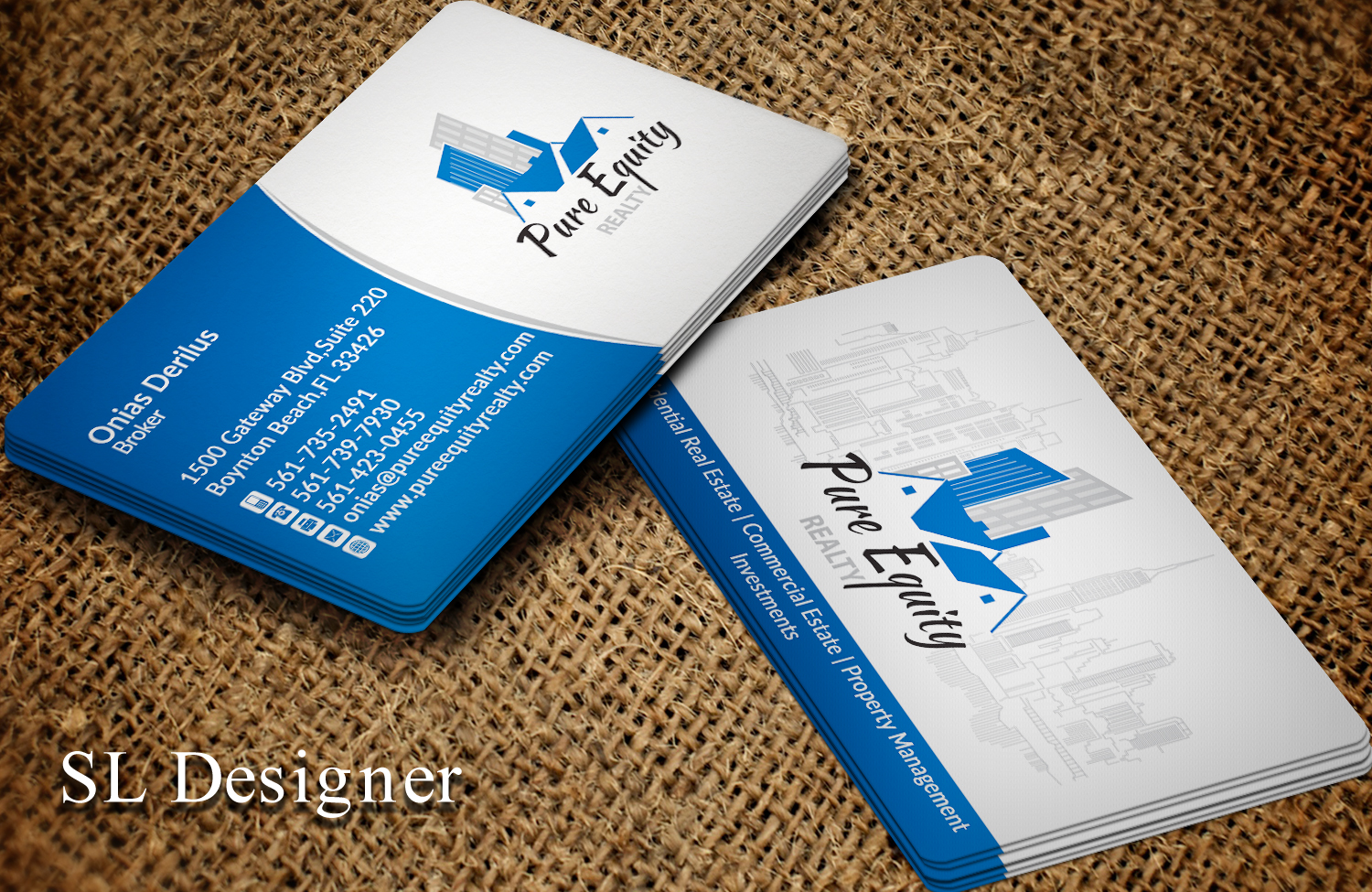 Business Card Design by SL Designer for this project | Design #13105026
