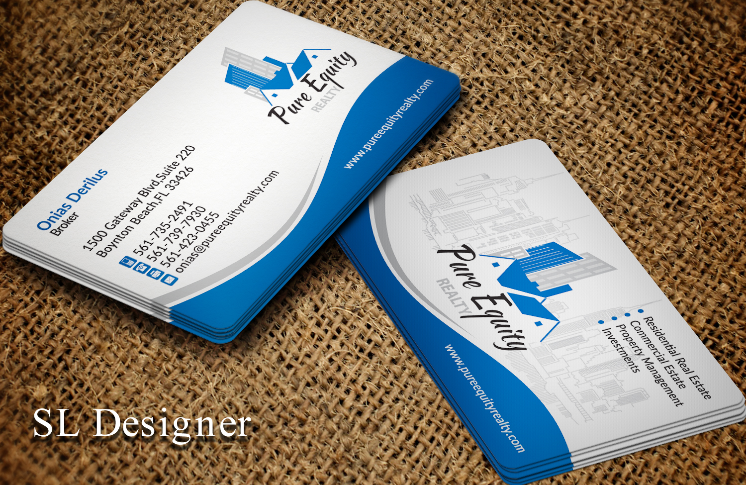 Business Card Design by SL Designer for this project | Design #13105038