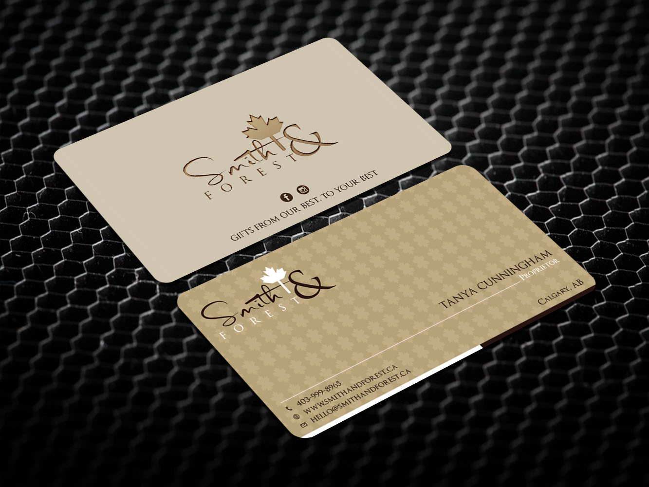 Business Card Design by Verified artistry (Design garden) for this project | Design #13186293