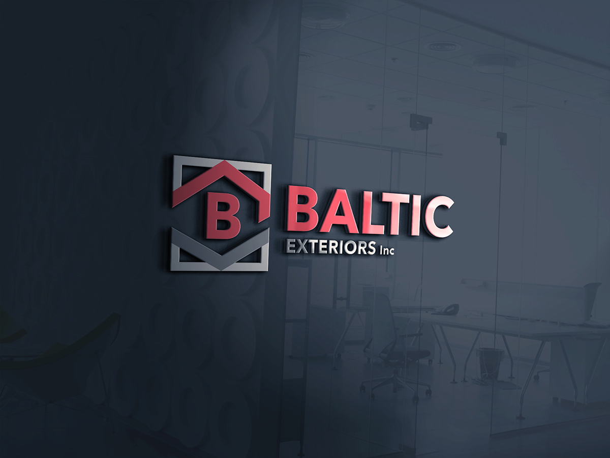 Logo Design by Daniel Caso Design for Baltic Exteriors | Design #13141197