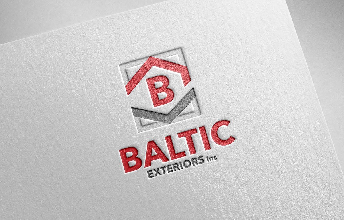 Logo Design by Daniel Caso Design for Baltic Exteriors | Design #13141198