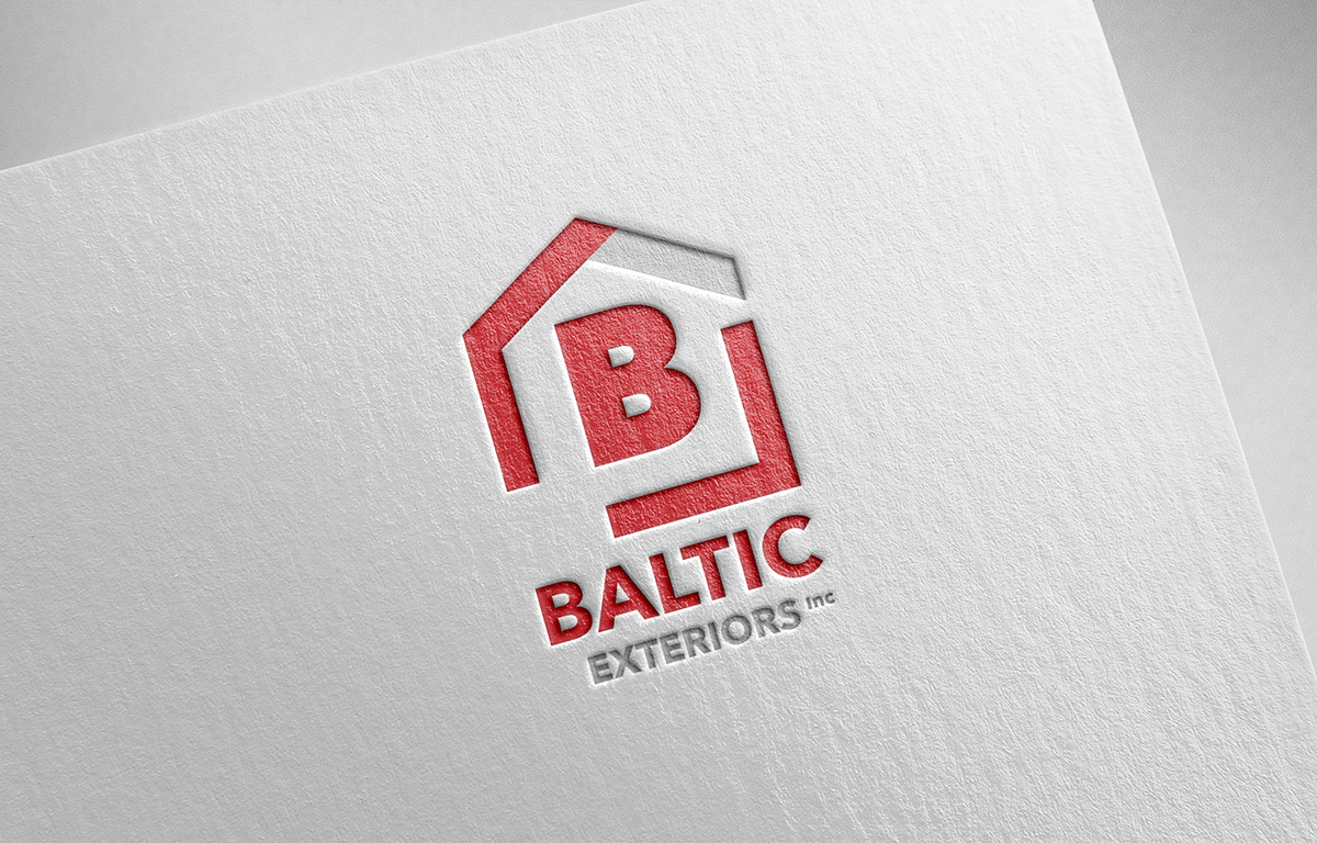 Logo Design by Daniel Caso Design for Baltic Exteriors | Design #13141199