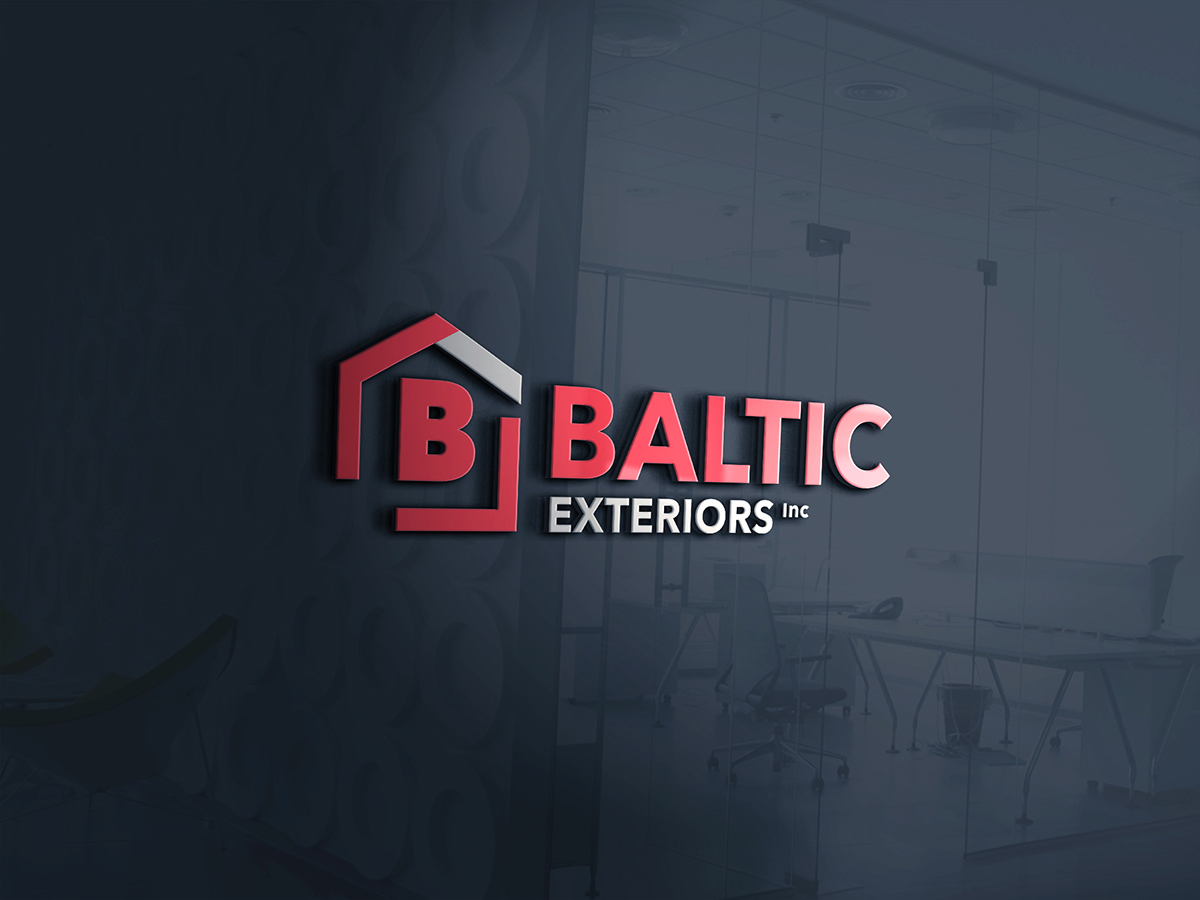 Logo Design by Daniel Caso Design for Baltic Exteriors | Design #13141200