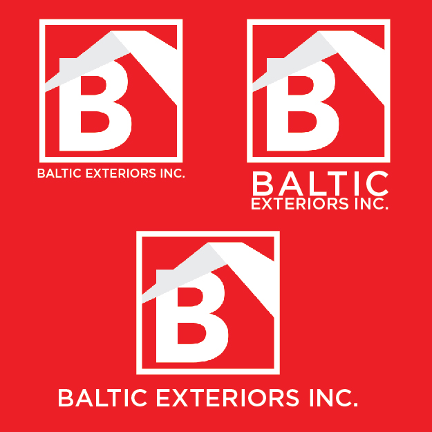 Logo-Design von Kakigrafik für Baltic Exteriors | Design #13151637