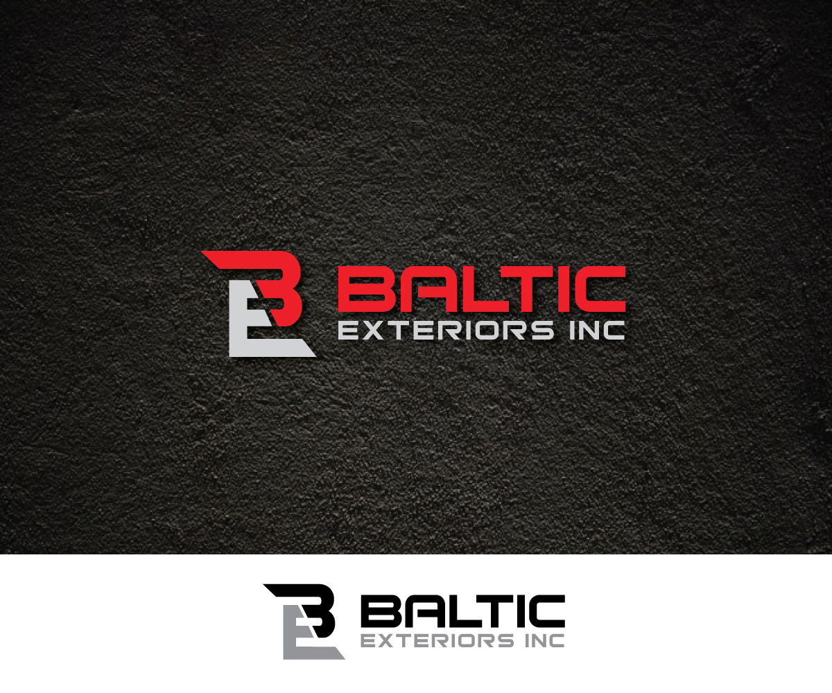 Logo Design by Omee63 for Baltic Exteriors | Design #13120540