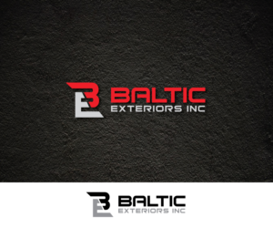 Logo Design by Omee63 for Baltic Exteriors | Design: #13120540