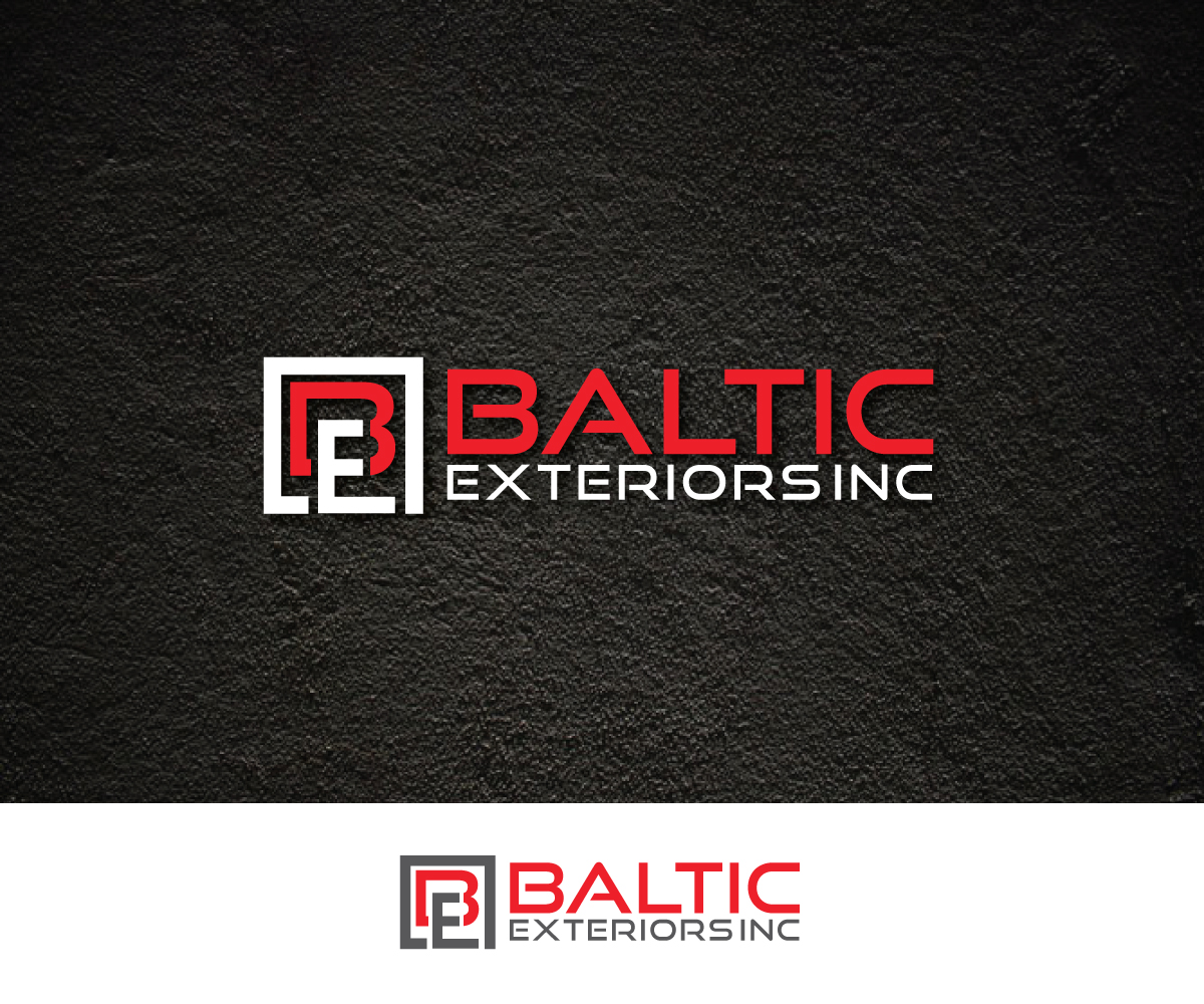 Logo Design by Omee63 for Baltic Exteriors | Design #13120760