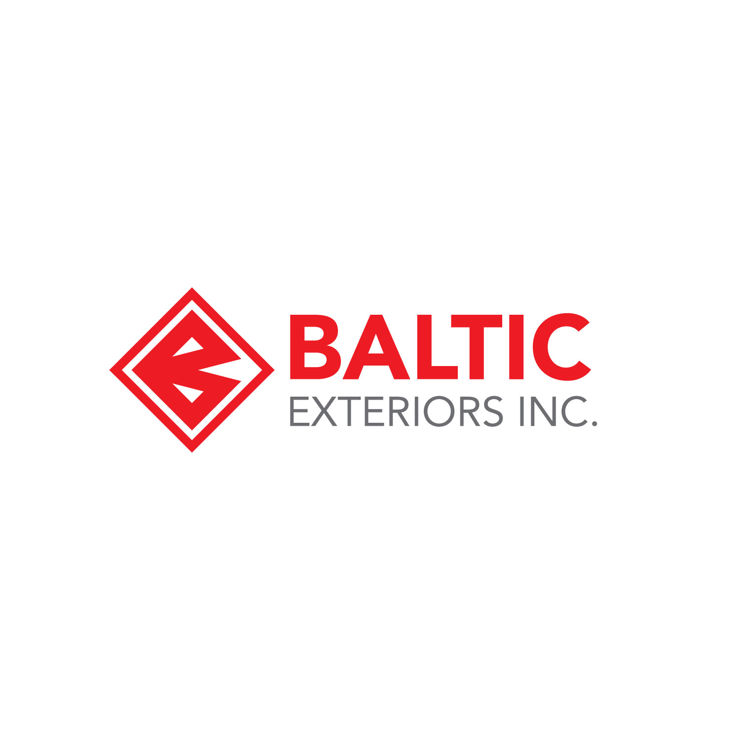 Logo Design by GMWIRE for Baltic Exteriors | Design #13191095