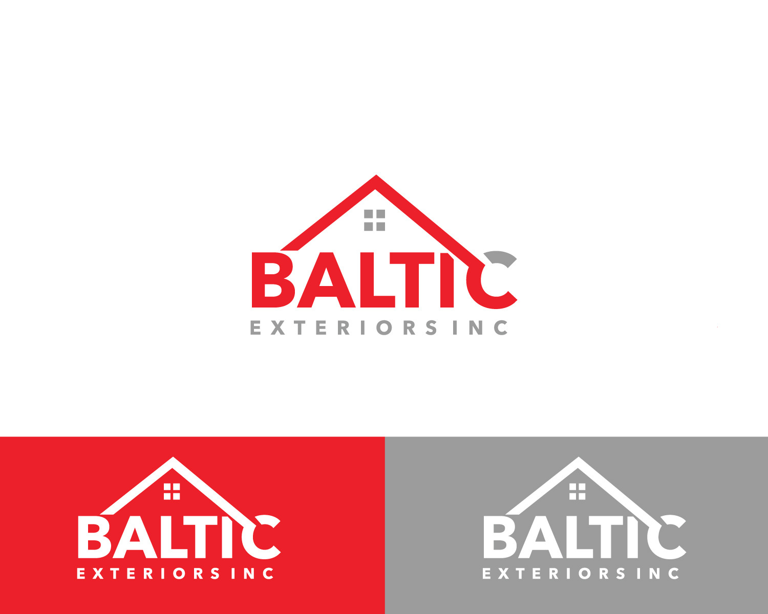 Logo Design by Atec for Baltic Exteriors | Design #13131026