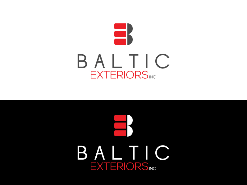 Design de Logo par Zeeshan Ali pour Baltic Exteriors | Design #13120854