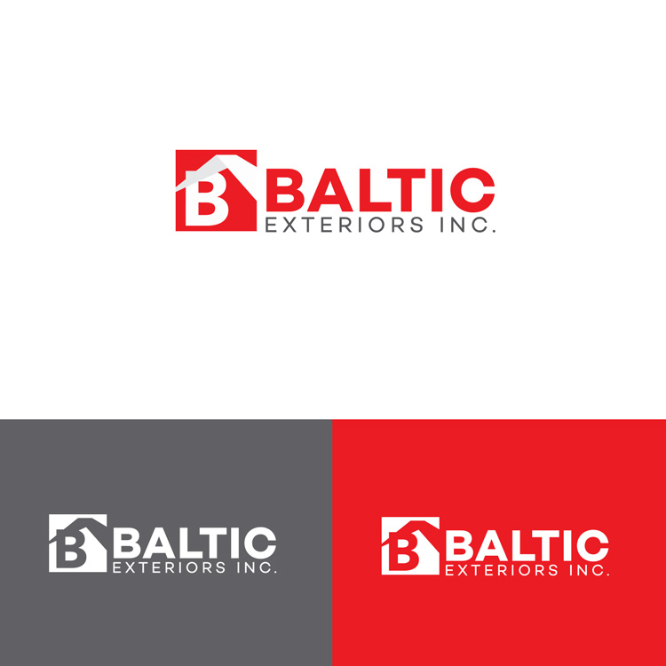 Logo Design by DesignDUO for Baltic Exteriors | Design #13208266