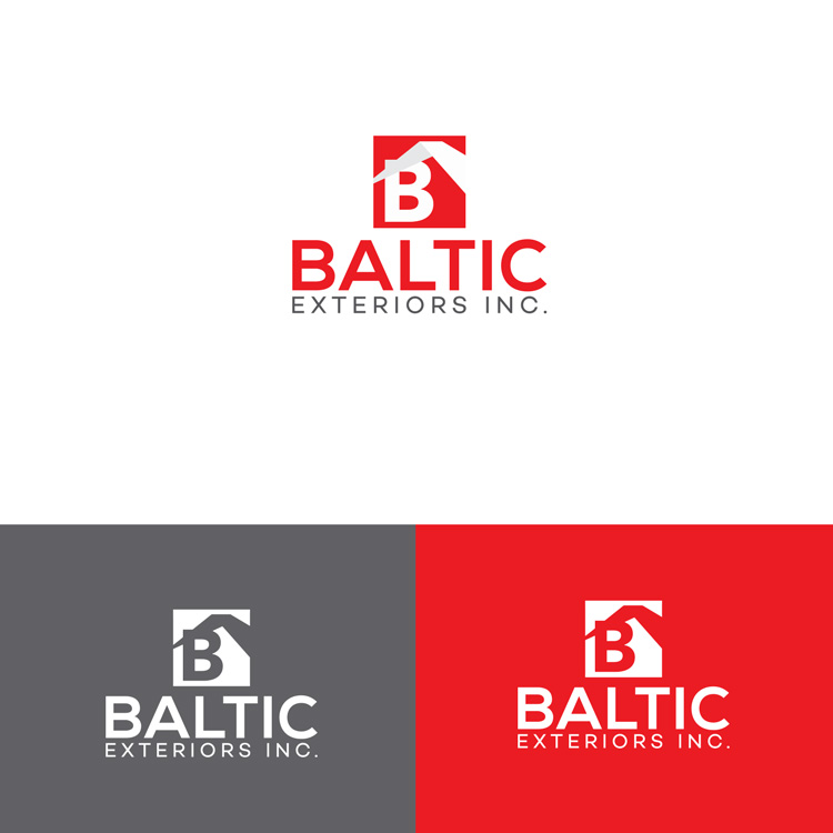 Logo Design by DesignDUO for Baltic Exteriors | Design #13208309