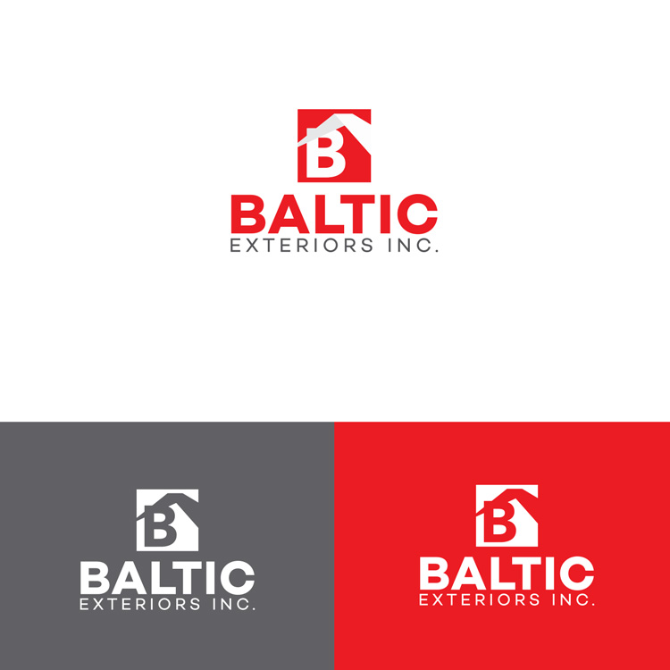 Logo Design by DesignDUO for Baltic Exteriors | Design #13208335