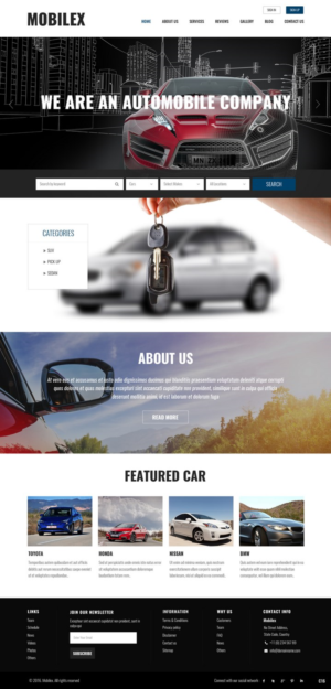Web Design by pb for this project | Design: #13117153