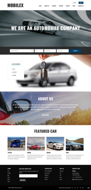 Web Design by pb for this project | Design: #13117156