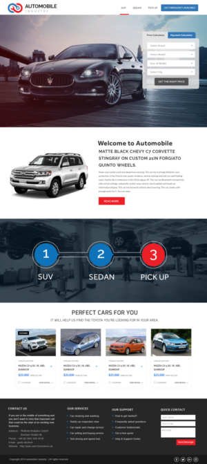 Web-Design von Xclusive Designers für dieses Projekt | Design #13103780