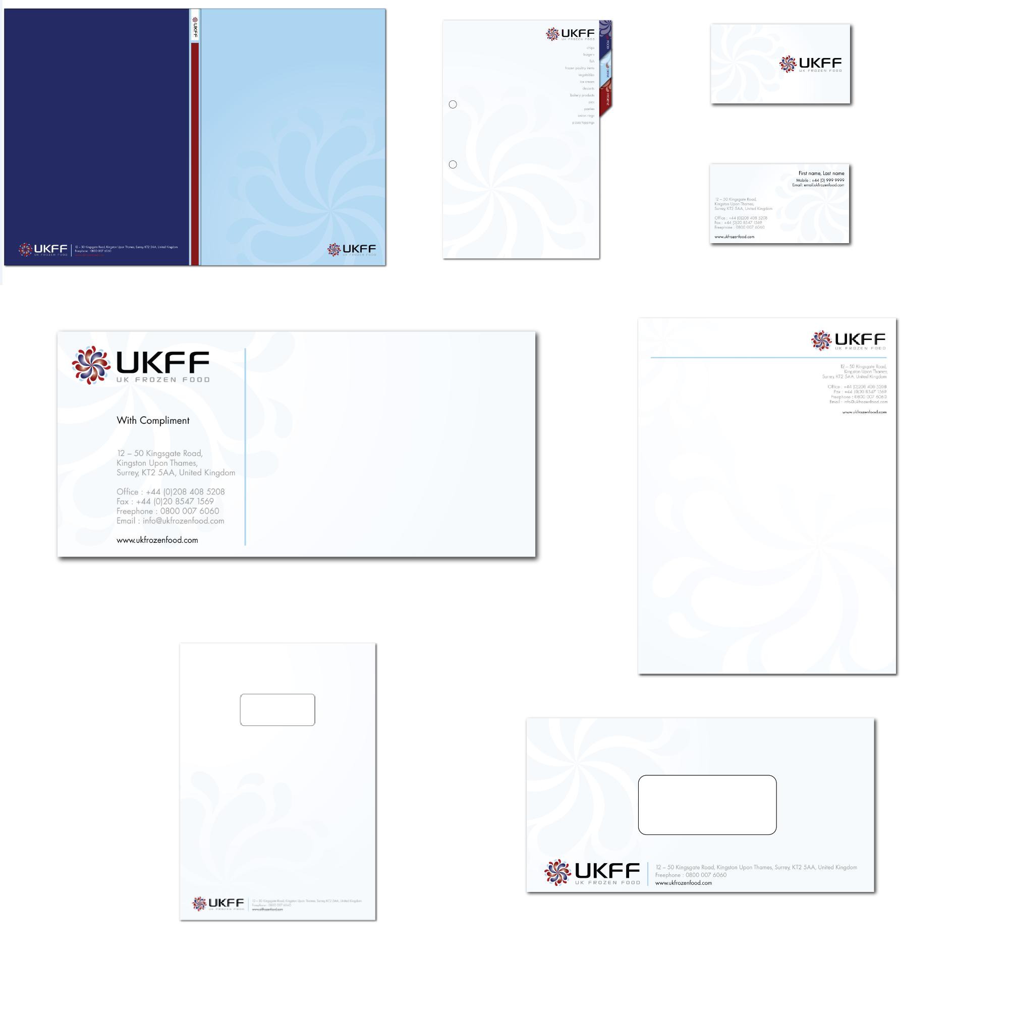 Design de Papeterie par Charm Famous pour UK FROZEN FOOD LTD | Design #33079