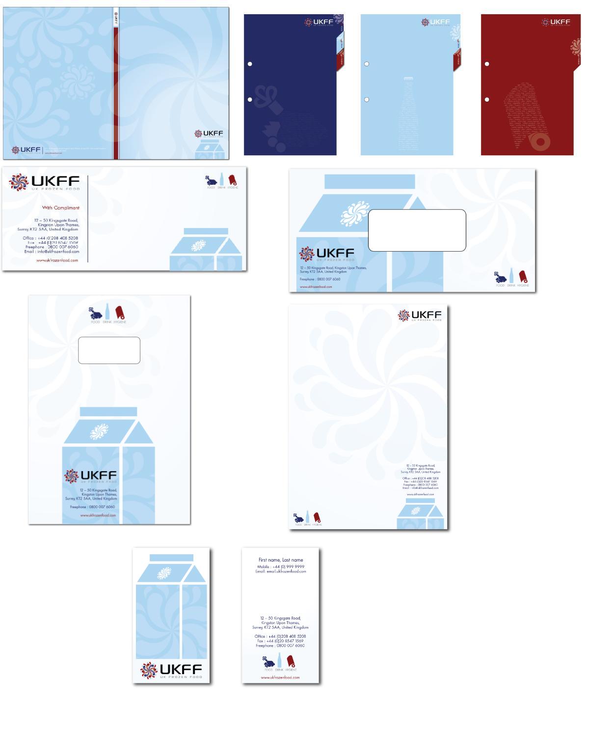 Stationery Design by Charm Famous for UK FROZEN FOOD LTD | Design #34423