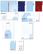 Stationery Design by Charm Famous for UK FROZEN FOOD LTD | Design: #34423